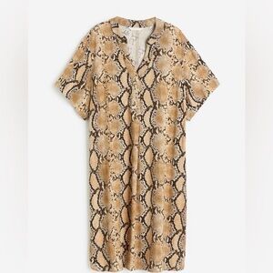 NWT H&M snake print tunic dress size XS